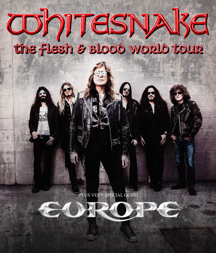 whitesnake tour europe