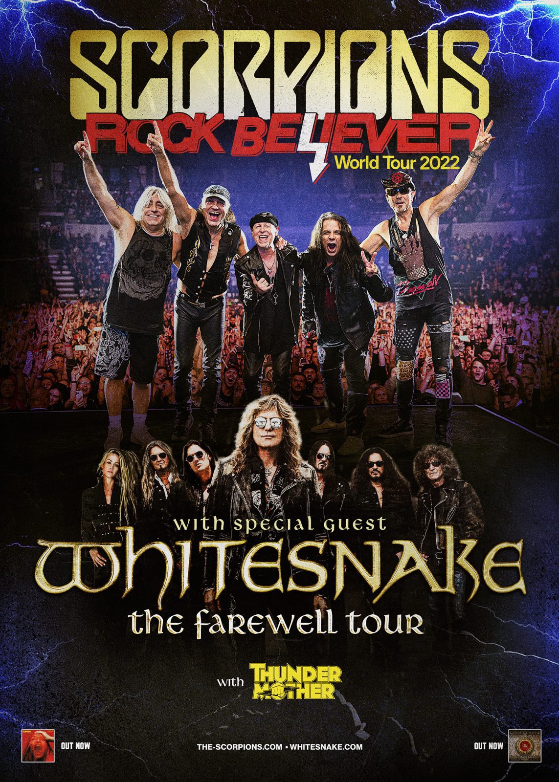Whitesnake + Scorpions USA 2022 Tour