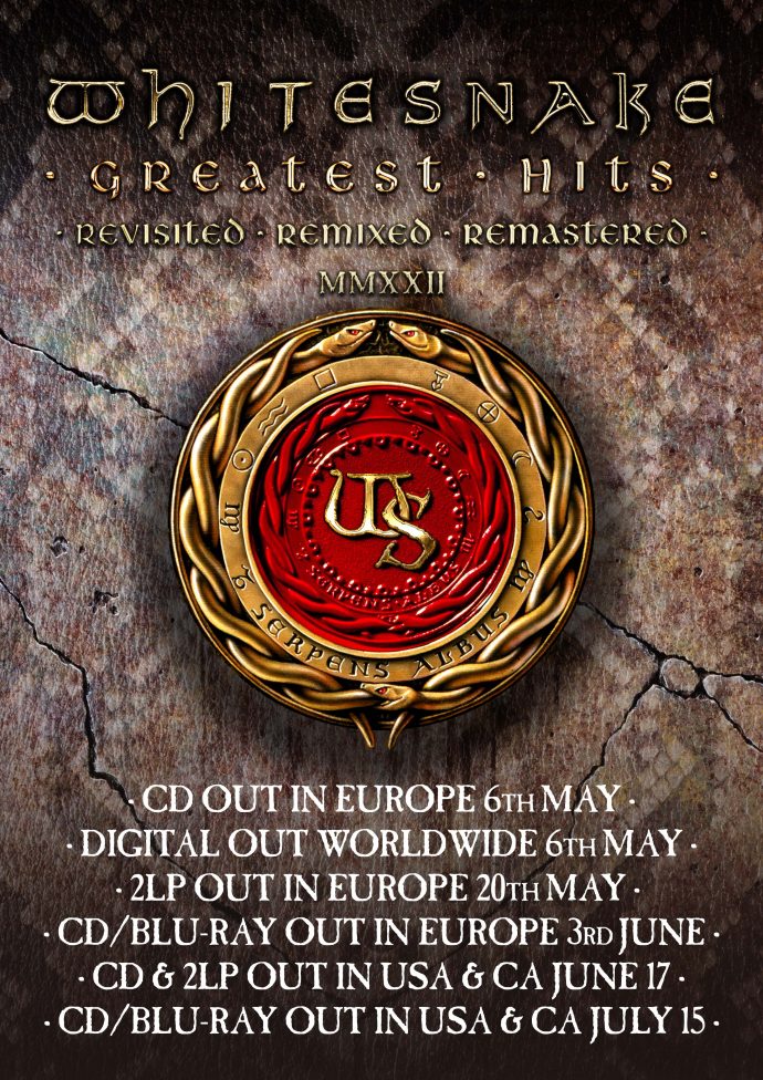 Greatest Hits - Revised, Remixed  Remastered 2022 - Whitesnake Official  Site